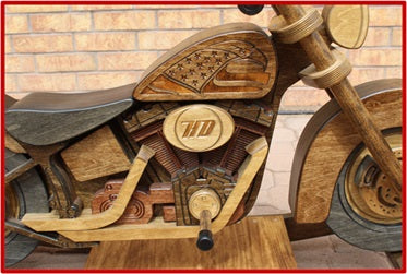 Custom Motorcycle Rocking Horse