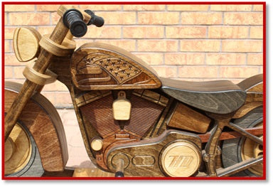 Custom Motorcycle Rocking Horse
