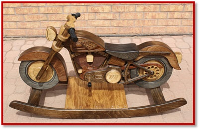 Custom Motorcycle Rocking Horse